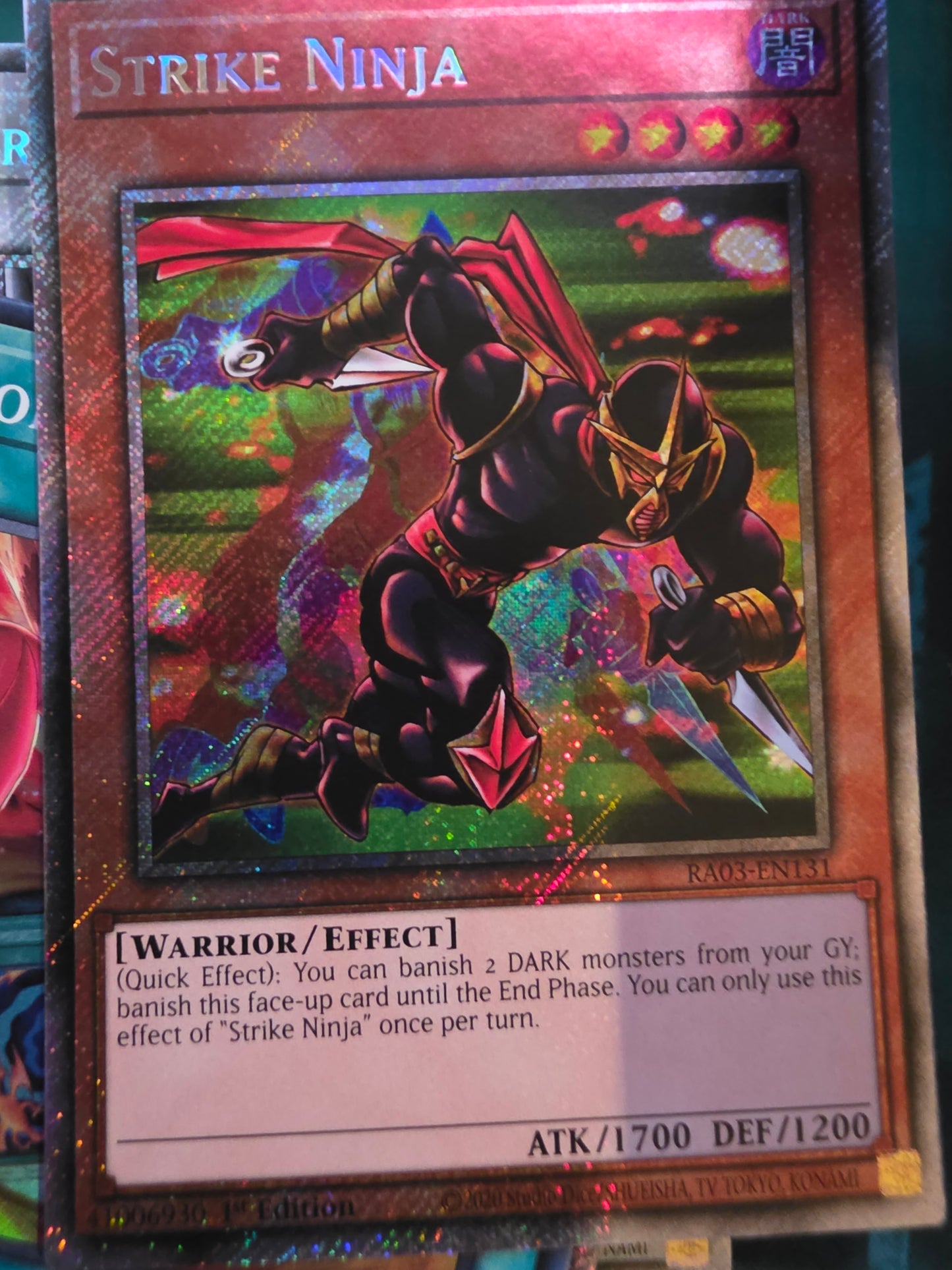 Strike Ninja RA03-EN131 Secret Rare
