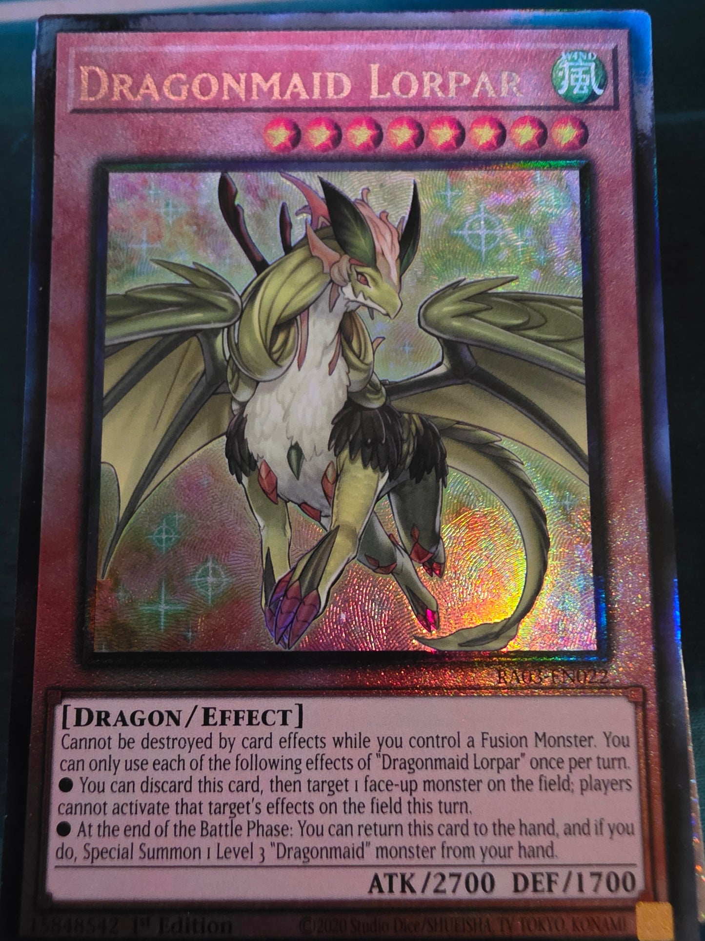 Dragonmaid Lorpar MAGO-EN127 Premium Gold Rare