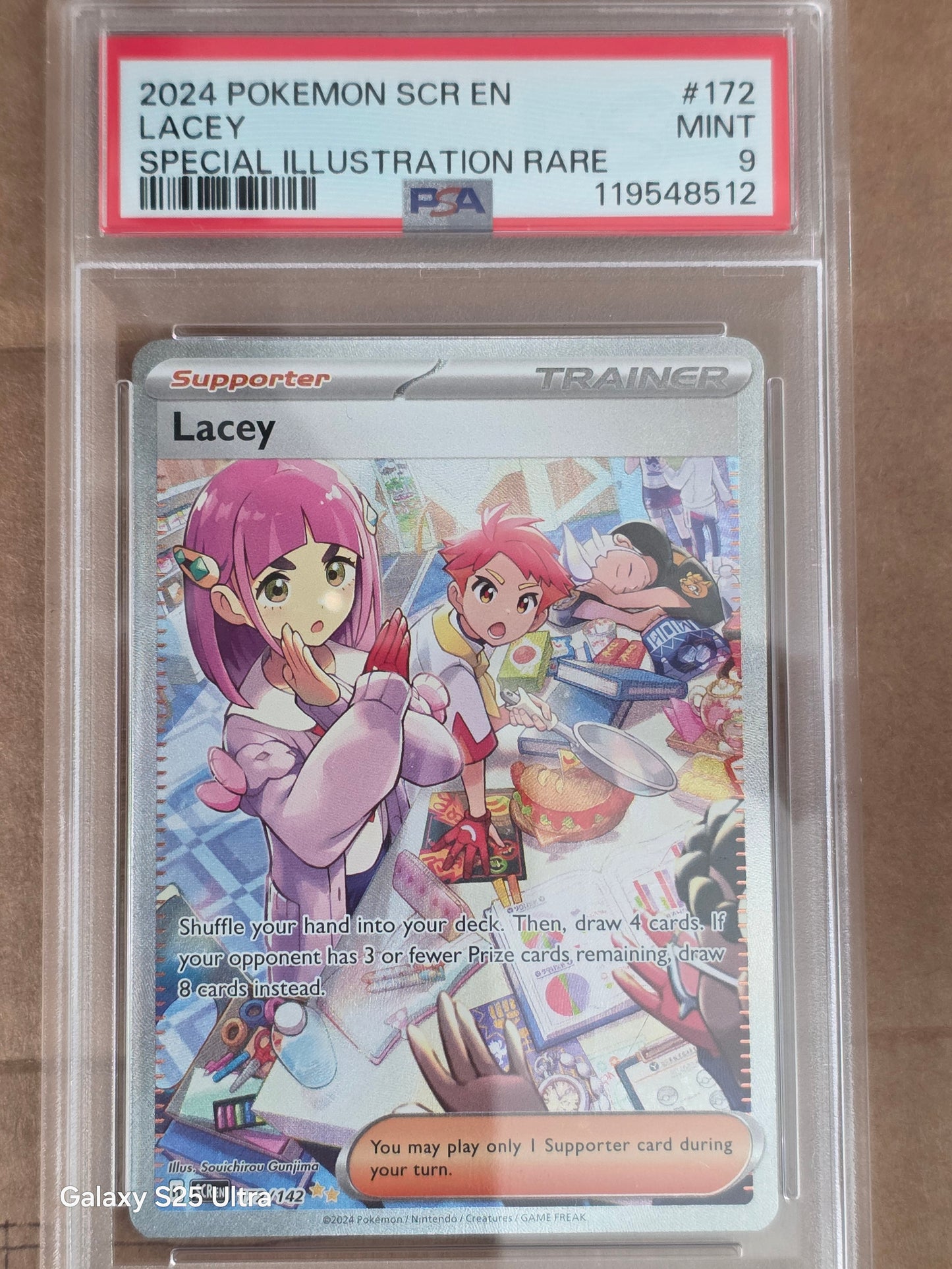Pokemon Lacey Special Illustration Rare #172 Stellar Crown 2024